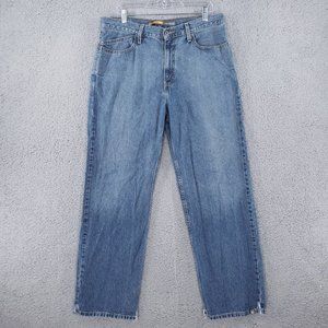 VTG Levis SilverTab Low Loose Fit Jeans men's 34x30 Medium Washed Faded